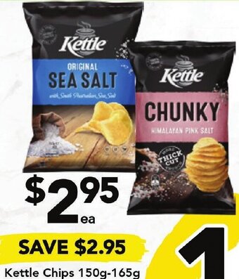 Kettle Chips 150g-165g