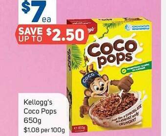 Foodland Kellogg's coco pops offer