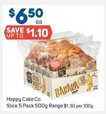 Foodland Happy cake co slice offer