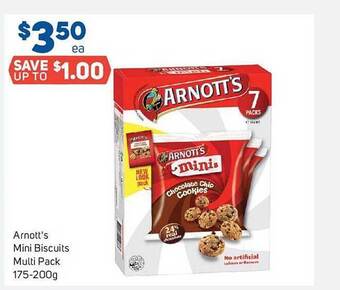Foodland Arnott's mini biscuits multi pack offer