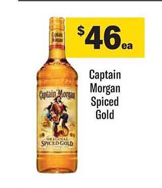 Captain morgan spiced gold