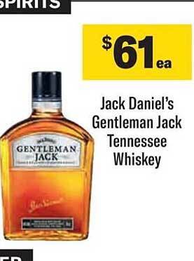 Liquorland Jack daniel's gentleman jack tennessee whiskey offer