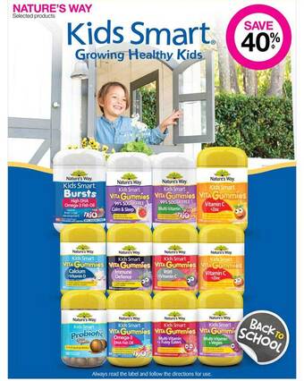 Priceline Nature's way selected products offer