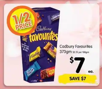 Spar Cadbury favourites offer