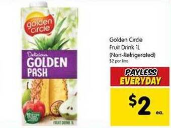 Spar Golden circle fruit drink offer