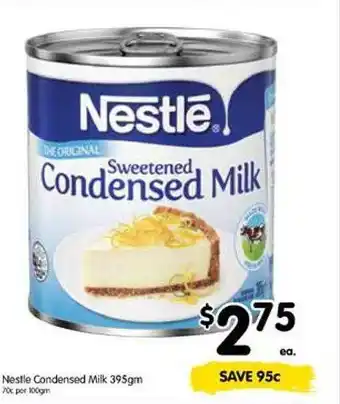 Spar Nestle condensed milk offer
