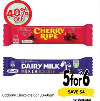 Spar Cadbury chocolate bar offer