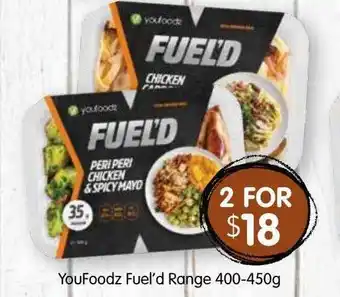 Spudshed Youfoodz fuel'd range offer