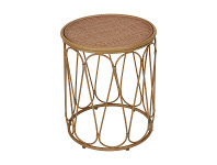 Kmart Rattan Look Side Table offer
