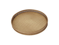 Kmart Round Rattan Tray offer