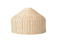 Rattan Woven Clip On Pendant Shade
