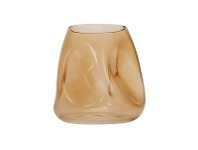Kmart Amber Irregular Vase offer