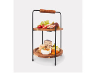 Kmart 2 Tier Stand with Round Serving Boards offer