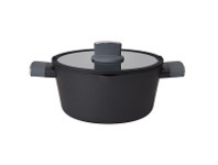 Kmart 24cm Smooth Grey Casserole offer