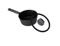 20cm Smooth Grey Saucepan