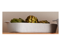 Embossed Rectangle Baker
