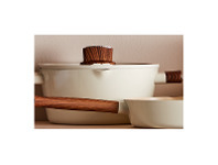 Kmart 24cm Cream Ceramic Casserole offer