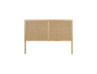 Kmart Queen Bed Rattan Bedhead offer