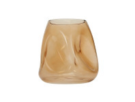 Kmart Amber Irregular Vase offer