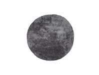 Kmart Round Luxe Rug - Light Grey offer