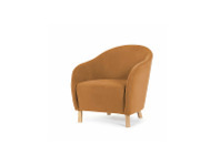 Kmart Velvet Chair Caramel offer