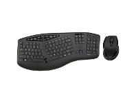 Officeworks J.Burrows Wireless Ergonomic Keyboard and Mouse Combo Black offer
