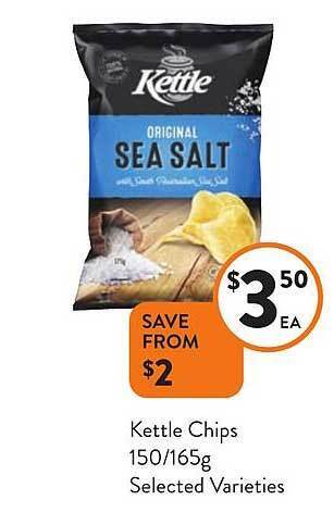 Foodworks Kettle chips offer