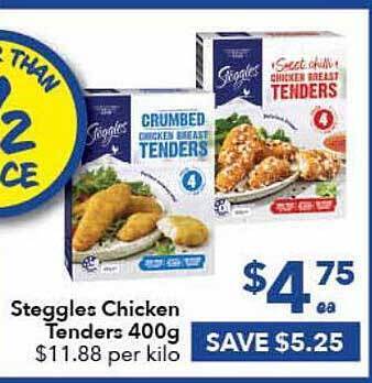 Ritchies Steggles chicken tenders offer