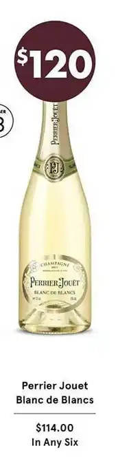 Perrier jouet blanc de blancs