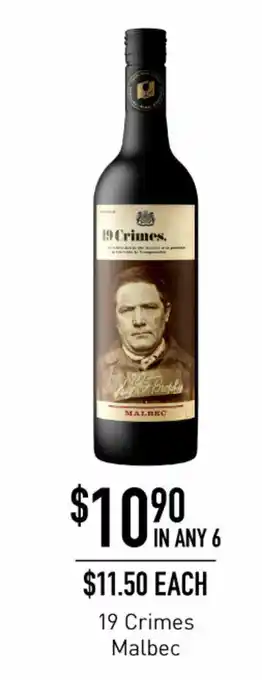19 Crimes Malbec