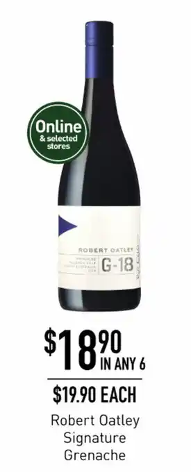 Dan Murphy's Robert Oatley Signature Grenache offer