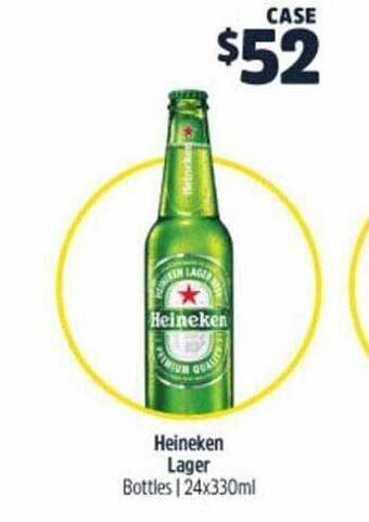 BWS Heineken lager offer