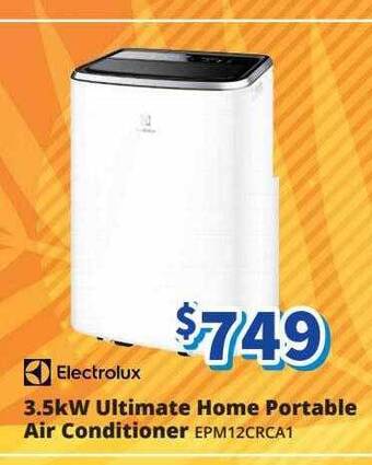 Electrolux 3.5kw ultimate home portable air conditioner