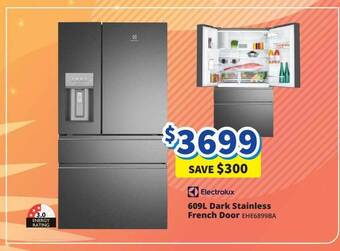 Bi-Rite Electrolux 609l dark stainless french door offer