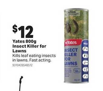Mitre 10 Yates 800g insect killer for lawns offer