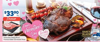 Foodland Australian Oakey Black Premium Beef Tomahawk Steak offer