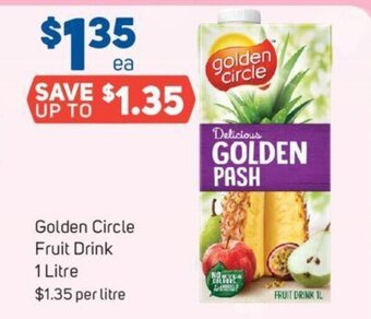 Foodland Golden Circle Fruit Drink 1 Litre offer