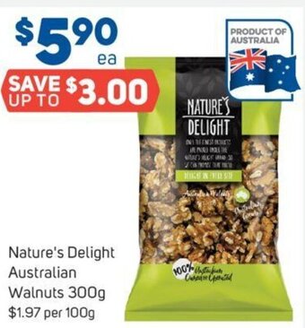 Foodland Nature's Delight Australian Walnuts offer