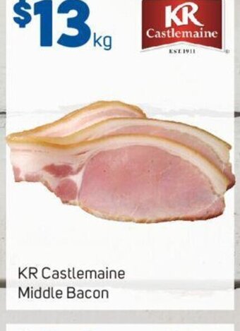 Foodland KR Castlemaine Middle Bacon offer