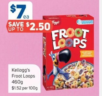 Foodland Kellogg's Froot Loops 460g offer