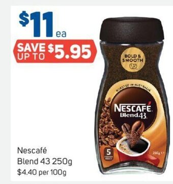 Foodland Nescafé Blend 43 250g offer