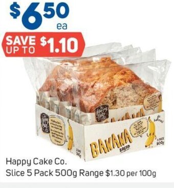 Happy Cake Co. Slice 5 Pack 500g
