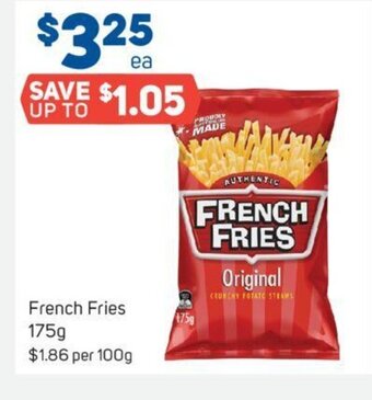 Foodland French Fries 175g offer