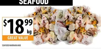 Seafood Marinara Mix