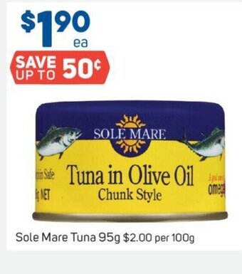 Foodland Sole Mare Tuna 95g offer