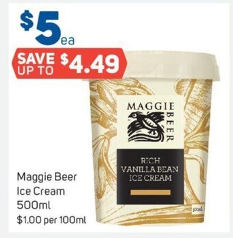 Foodland Maggie Beer Ice Cream 500ml offer