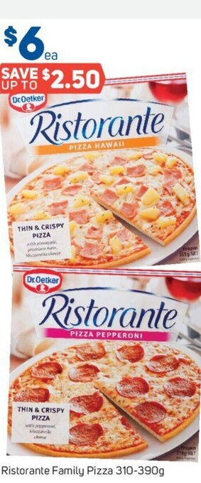 Foodland Ristorante Family Pizza 310-390g offer