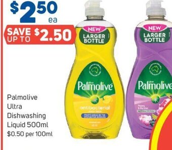 Foodland Palmolive Ultra Dishwashing Liquid 500ml offer