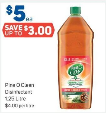 Foodland Pine o Clean Disinfectant 1.25 Litre offer