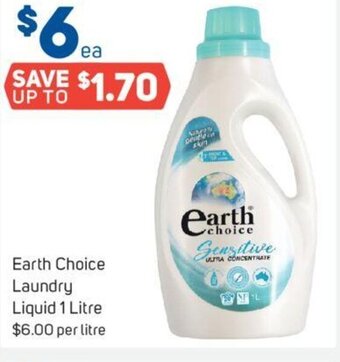 Foodland Earth Choice Laundry Liquid 1 Litre offer